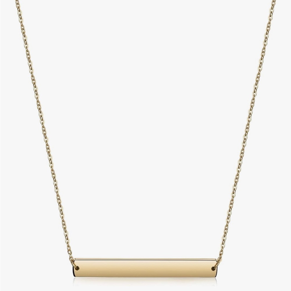 Wistic Gold Bar Necklace